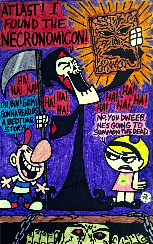 Grim Adventure colored version