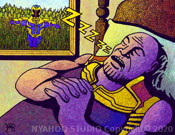Thanos napping